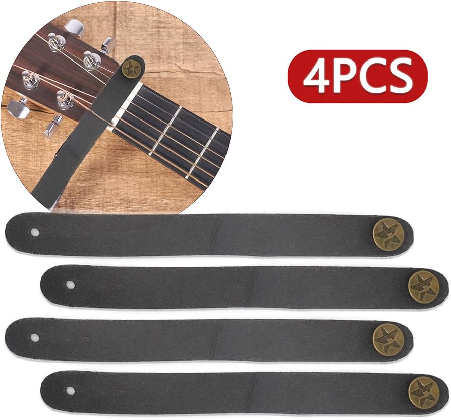 Amazon | Cheerock ギターヘッドストックストラップタイ、レザーギター