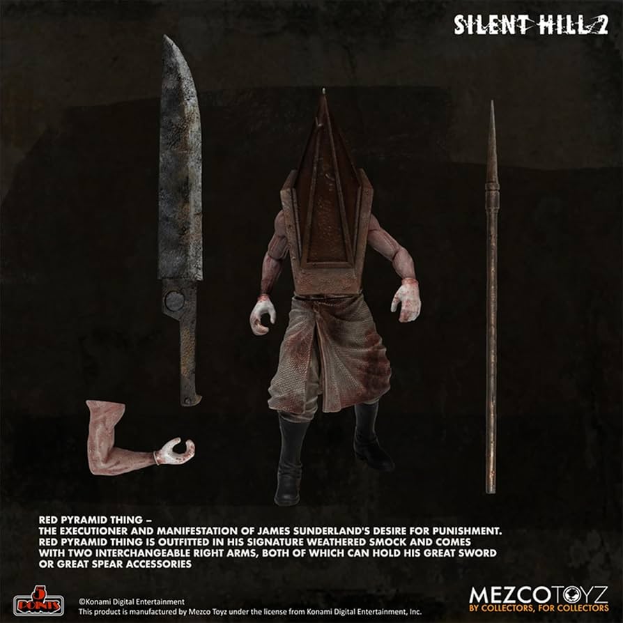 Amazon.com: Mezco Toyz Silent Hill 2 5 Points Deluxe Figure Boxed