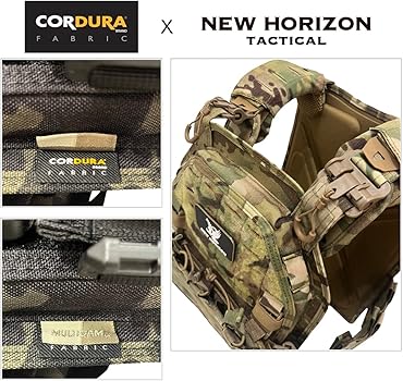 Amazon.co.jp: [NEW HORIZON] Plate Carrier Primera Multicam Quick