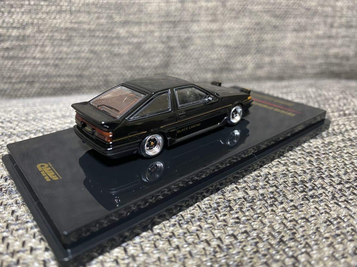 Amazon | INNO64 1/64 トヨタ スプリンタートレノ AE86 ブラック