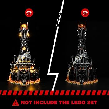 Amazon.com: BRIKSMAX Light Kit for Lego-10333 Barad-dur