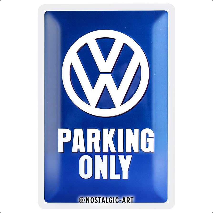 Amazon.co.jp: NOSTALGIC ART ブリキ看板 フォルクスワーゲン VW