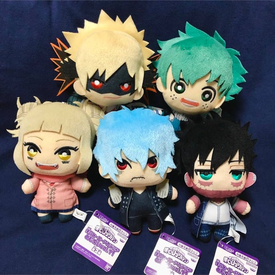 Amazon.co.jp: ヒロアカともぬい デク 爆豪勝己 荼毘 トガヒミコ 死柄