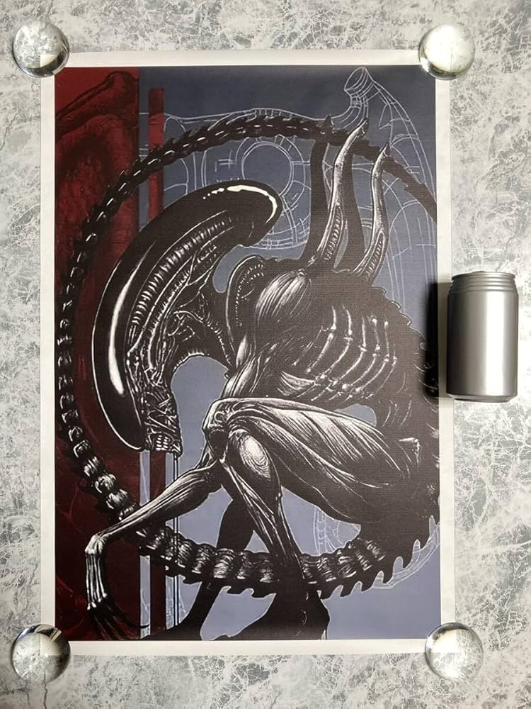 Amazon.co.jp: 「エイリアン/ゼノモーフ H.R.ギーガー 布製 ポスター