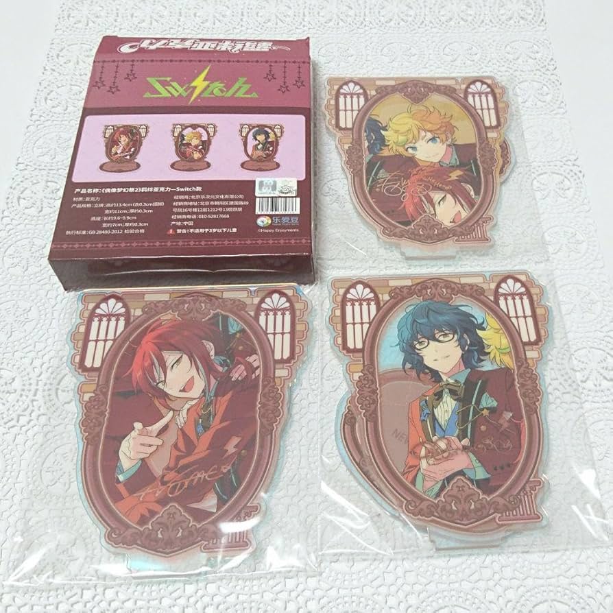 Amazon.co.jp: 中国 絆アクスタ 逆先夏目 春川宙 青葉つむぎ 5周年