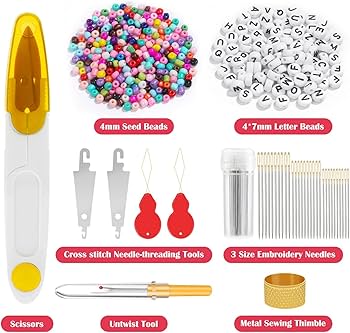 Amazon.com: PAXCOO 488Pcs String Bracelet Making Kit, Friendship