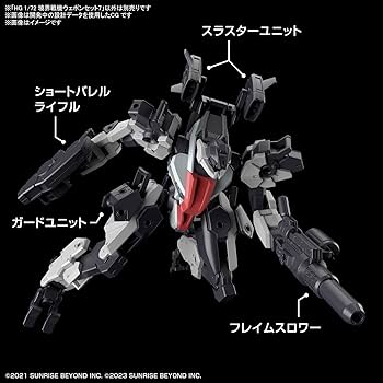 Amazon | BANDAI SPIRITS(バンダイ スピリッツ) HG 境界戦機ウェポン