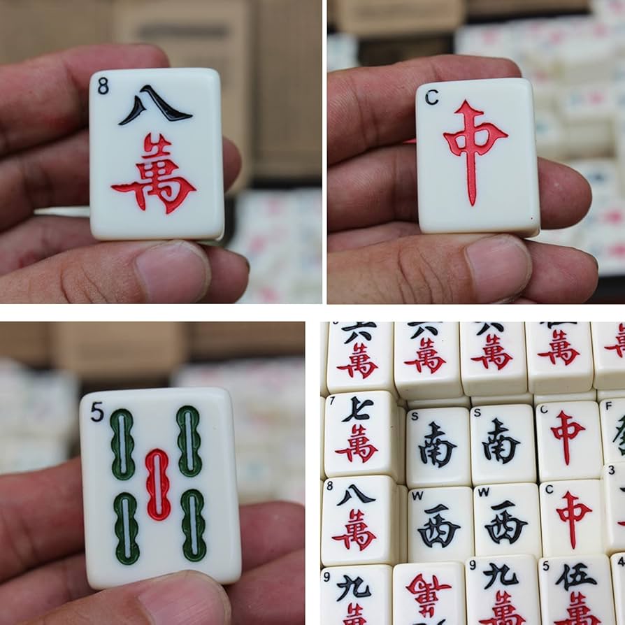 Amazon.co.jp: 大きい 麻雀牌 36mm 麻雀セット 収納ボックス付き 麻雀