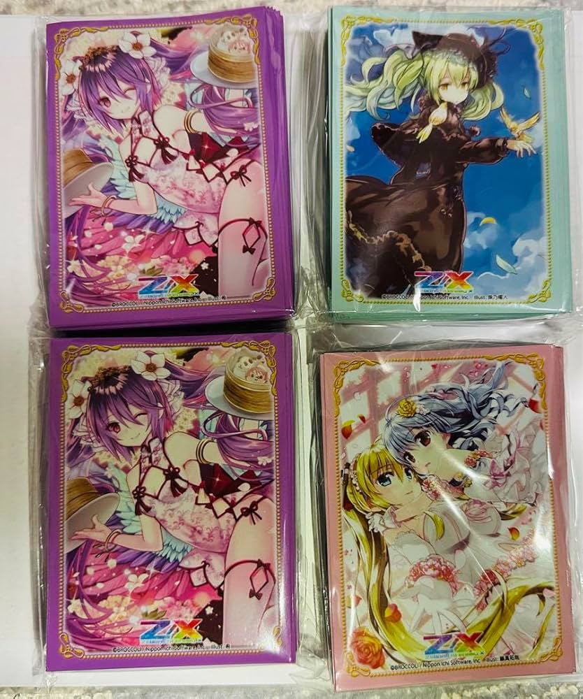 Amazon.co.jp: ゼクス スリーブ 4種まとめ売り z/x ブロッコリートレカ