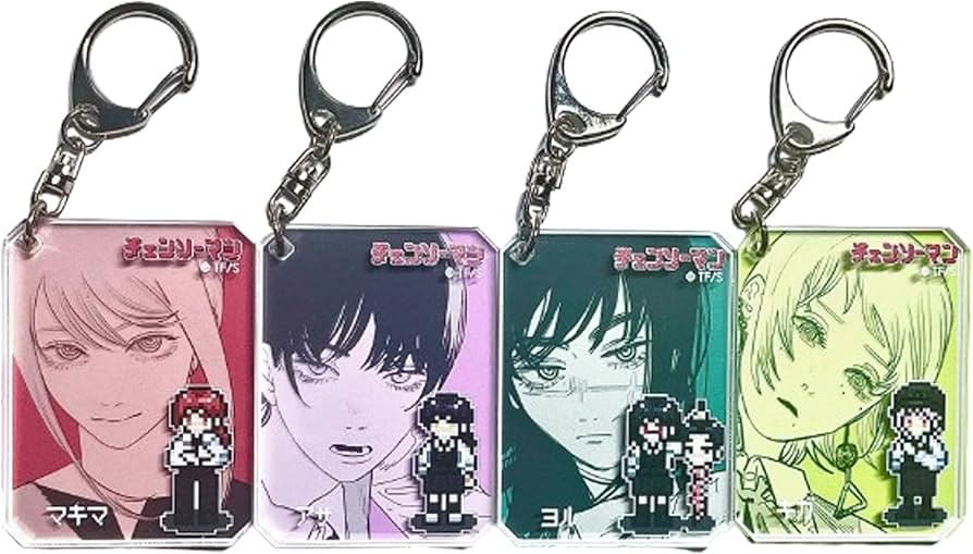 Amazon.co.jp: チェンソーマン キーホルダー 悪魔 マキマ 三鷹アサ