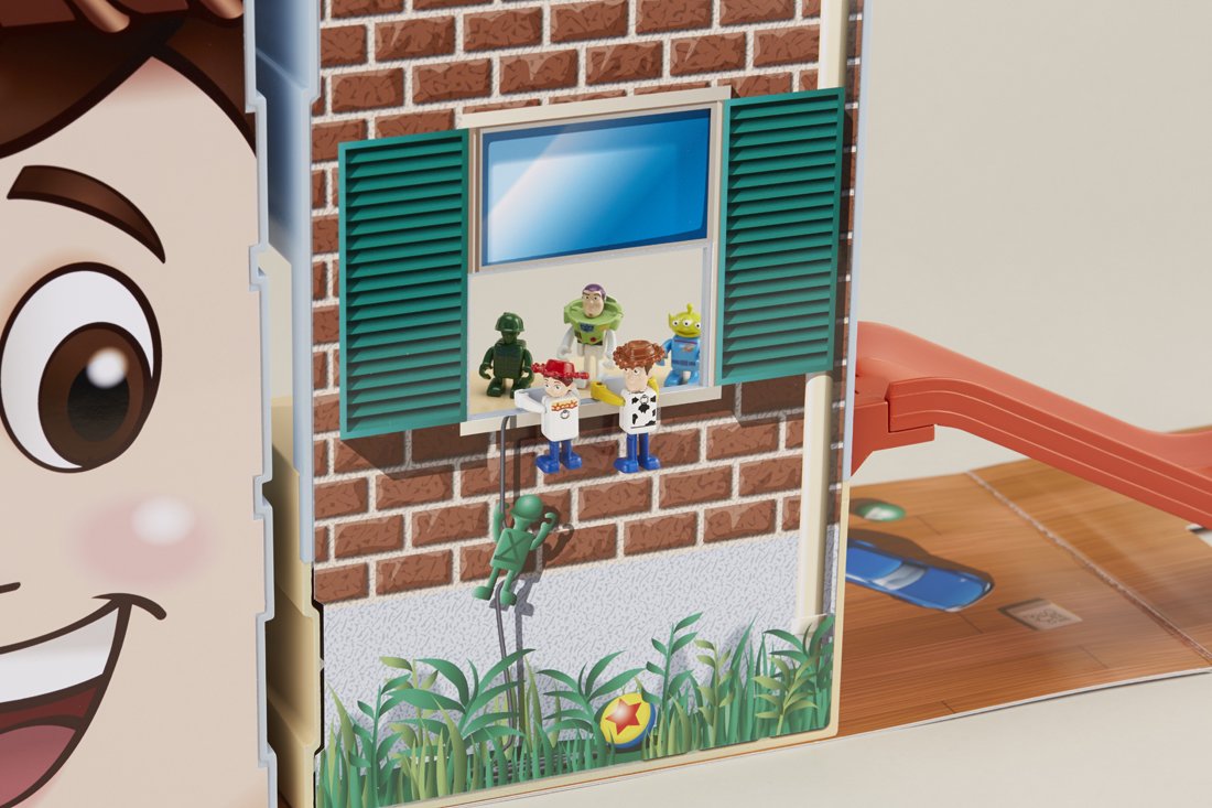 Amazon.co.jp: トミカ トイ・ストーリー アンディルームに変身