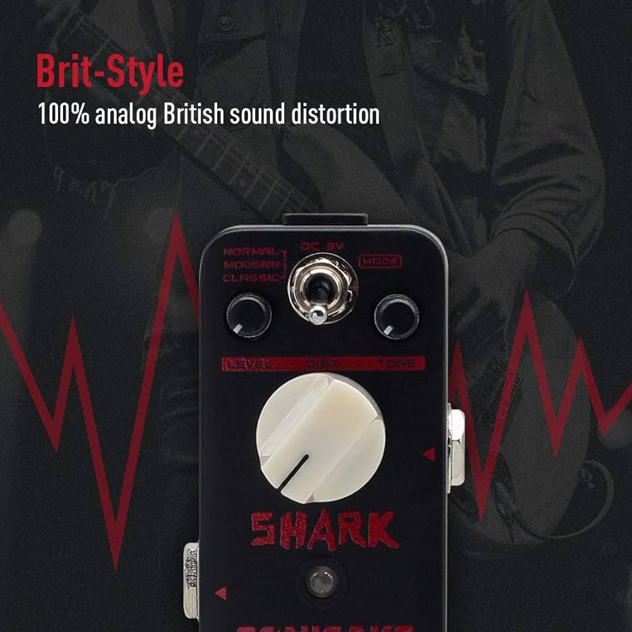 Amazon | SONICAKE ディストーション ギター エフェクター ペダル