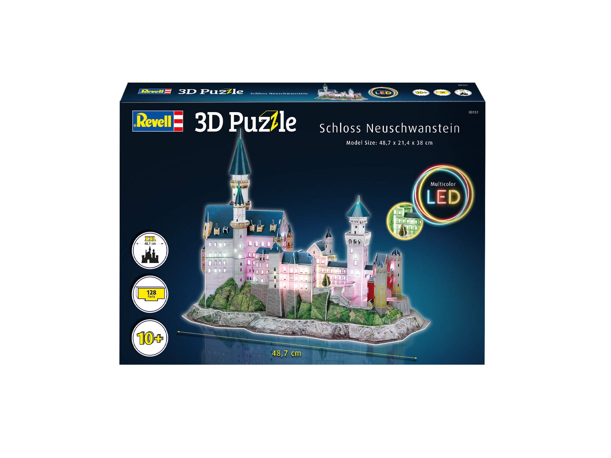 Amazon | ドイツレベル 3Dパズル ノイシュヴァンシュタイン城