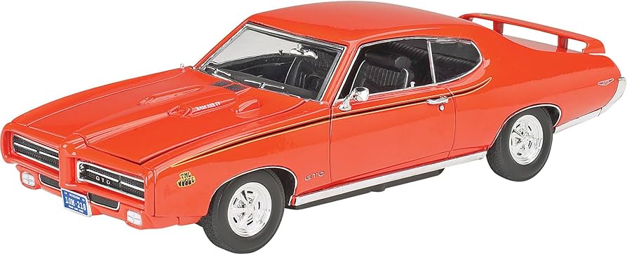 Amazon.com: 1969 GTO Judge Orange 1/18 Diecast Model Car by