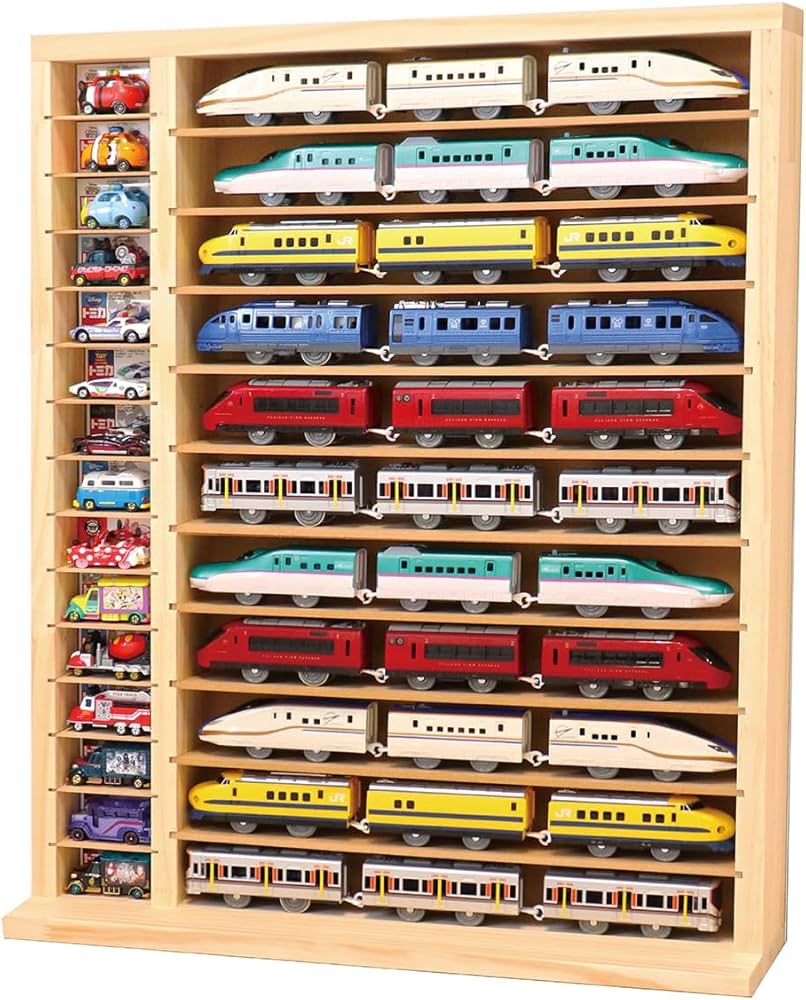 Amazon | もりもり工房 トレイン・ミニカーケース (ミニカー 最大30台