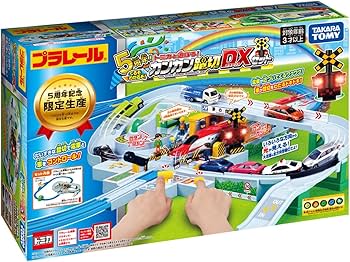 Amazon | タカラトミー(TAKARA TOMY) プラレール 5周年! トミカと遊ぼ