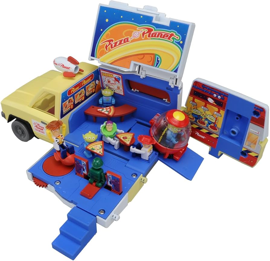 Amazon.co.jp: Tomica Toy Story Store! Pizza Planet Truck : Toys