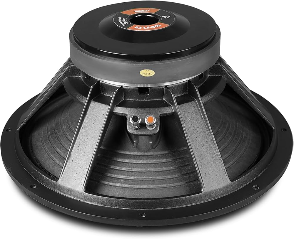 AUDiO-X AZ LF-500, 15'' DJ Speaker - 500W Power Rating, 8 OHM, 3