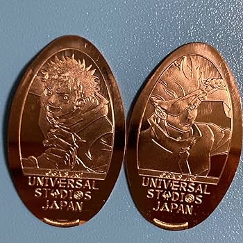 Amazon.co.jp: USJ限定 呪廻 スーベニアメダリオン 2つセット