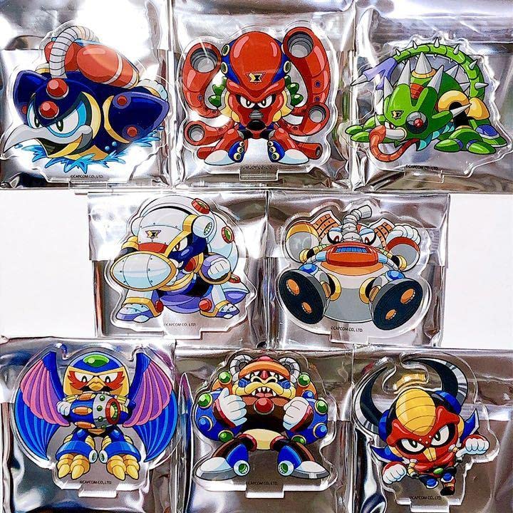 Amazon.co.jp: ロックマンX 8大ボス アクスタ グッズ 8種セット : おもちゃ