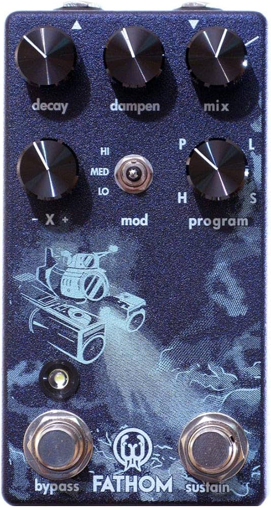 Amazon | Walrus Audio Fathom 多機能リバーブ、限定版パープル(Gear