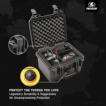 Amazon.co.jp: PELICAN ハードケース 1300 6.9L ブラック 1300-000-110