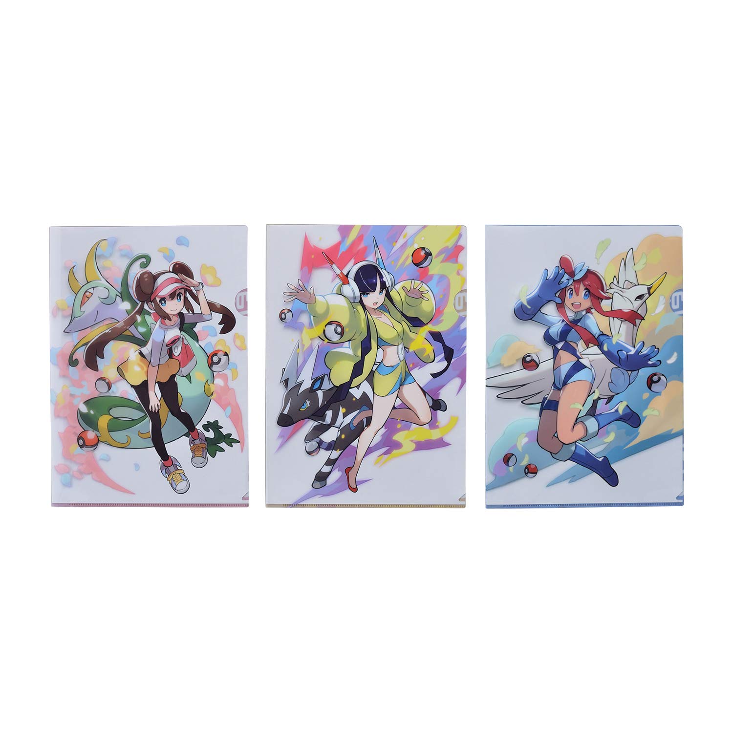 Amazon.co.jp: ポケモンセンターオリジナル A4クリアファイル3枚セット