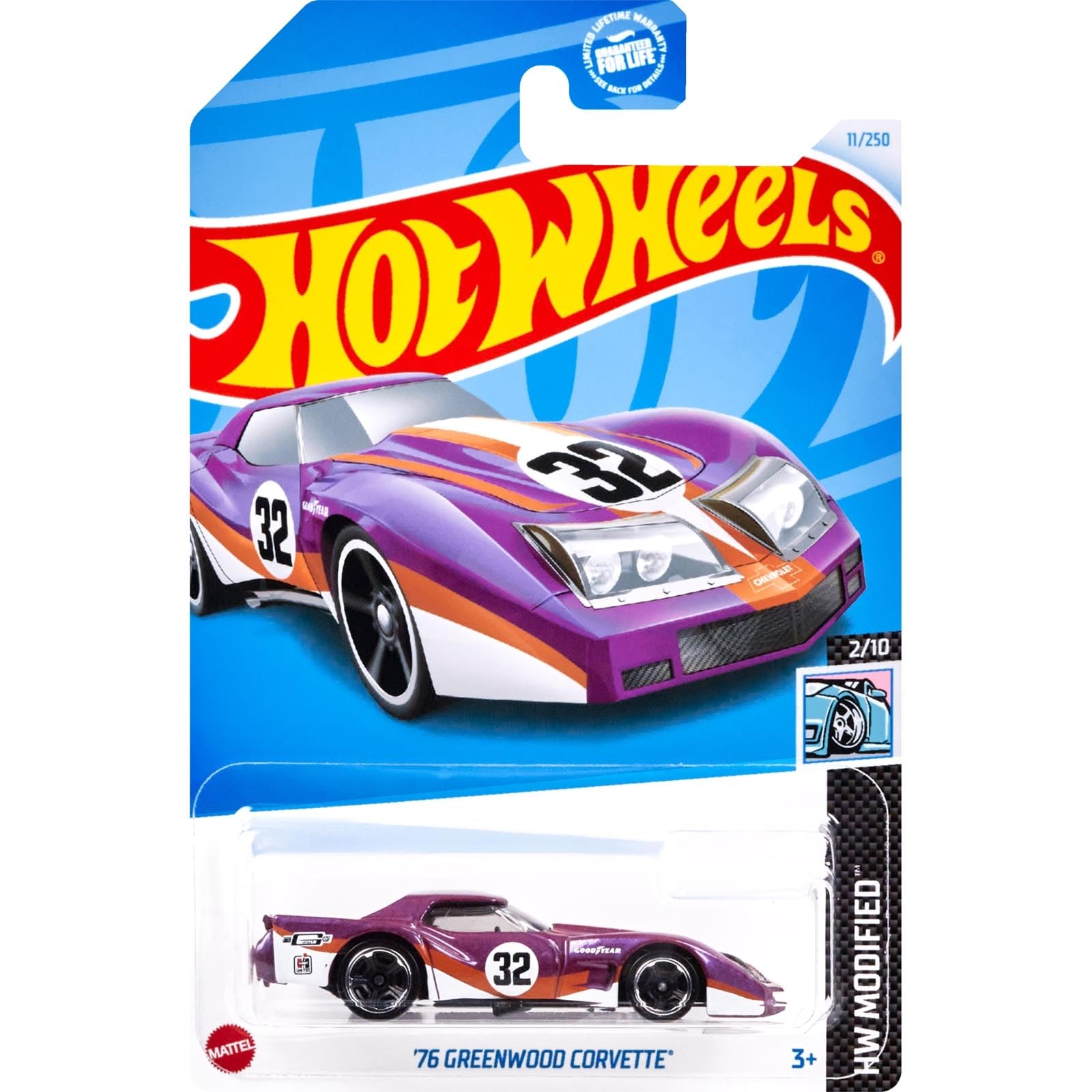 Amazon.com: HotWheels '76 Greenwood Corvette (Purple) 2024 HW