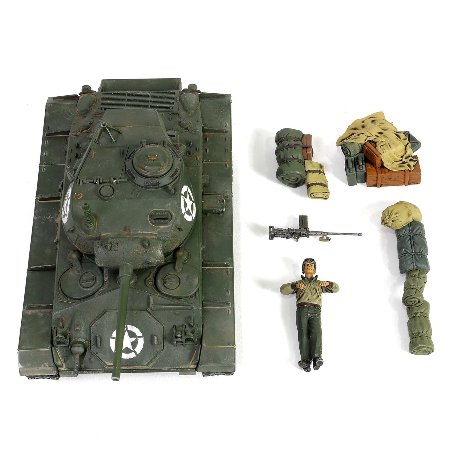Amazon | WALTERSONS 1/32 アメリカ軍 M24軽戦車 チャーフィー 1945年3