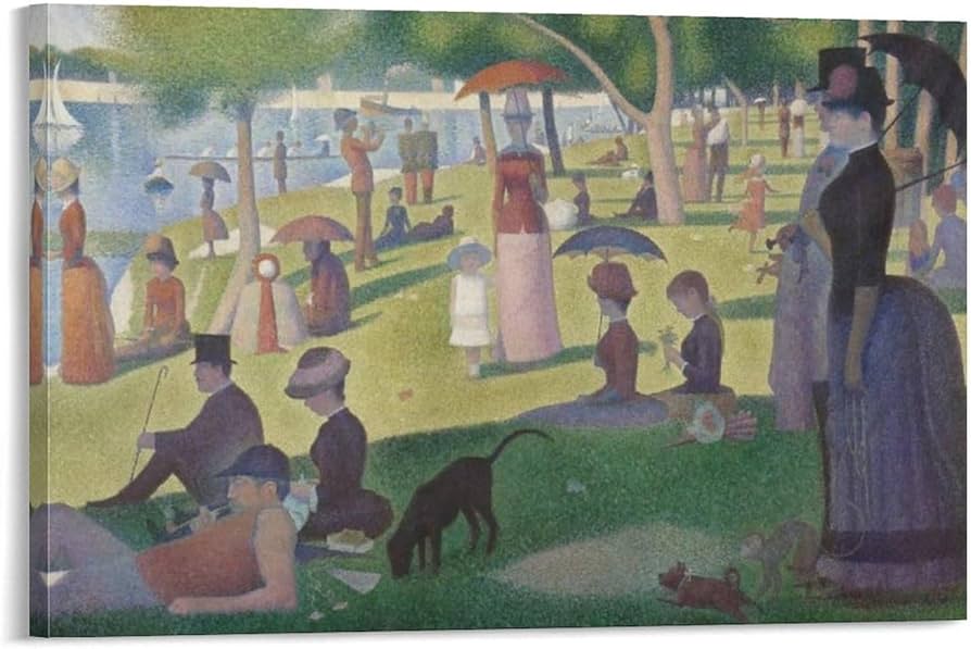 Amazon.co.jp: 新印象派の画家ジョルジュ・スーラ グランド・ジャット