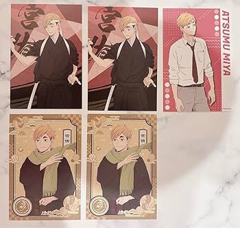 Amazon.co.jp: ハイキュー!! 宮侑 アニメイト限定フェア 特典 ポスト