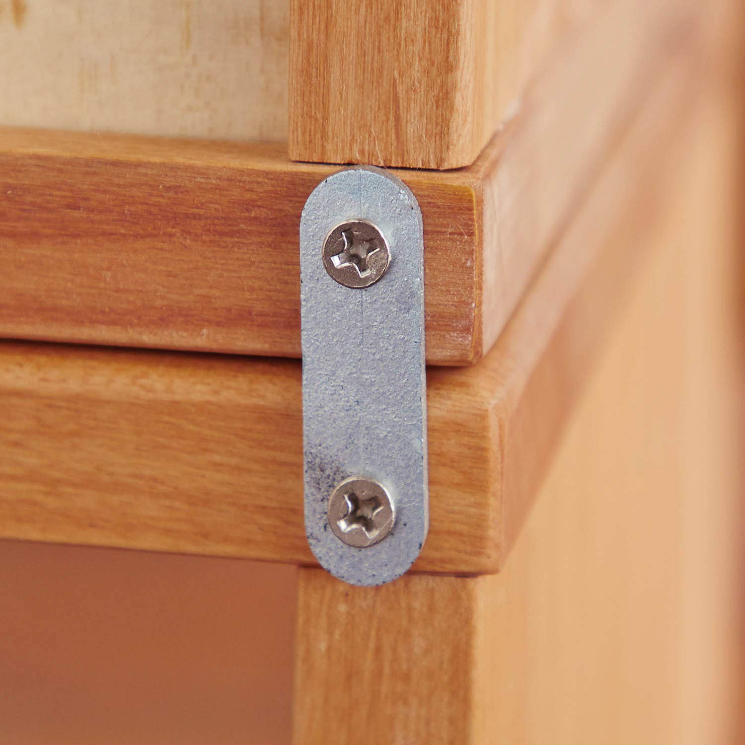 Amazon｜[ベルメゾン] ユニットボックス 天然木 アルダー材 オープン