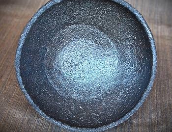 Amazon.co.jp: 作家鯉江明父＆師：鯉江良二常滑天竺手荒土鉄碗A