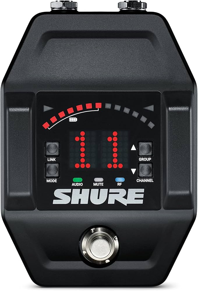 Amazon.com: Shure GLXD6+ Pro Digital Guitar Pedal Receiver – for