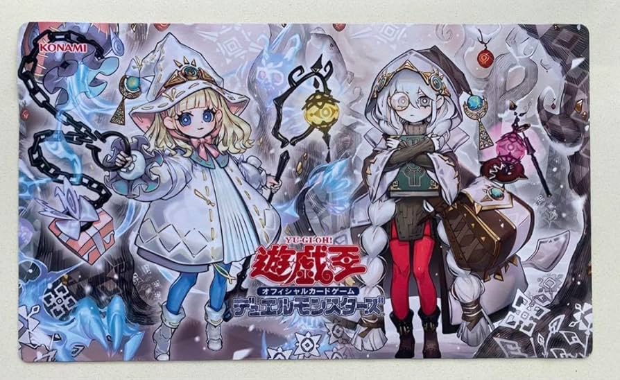 白き森の聖徒リゼット プレイマット MASTER DUEL 遊戯王 遊戯王 白き森