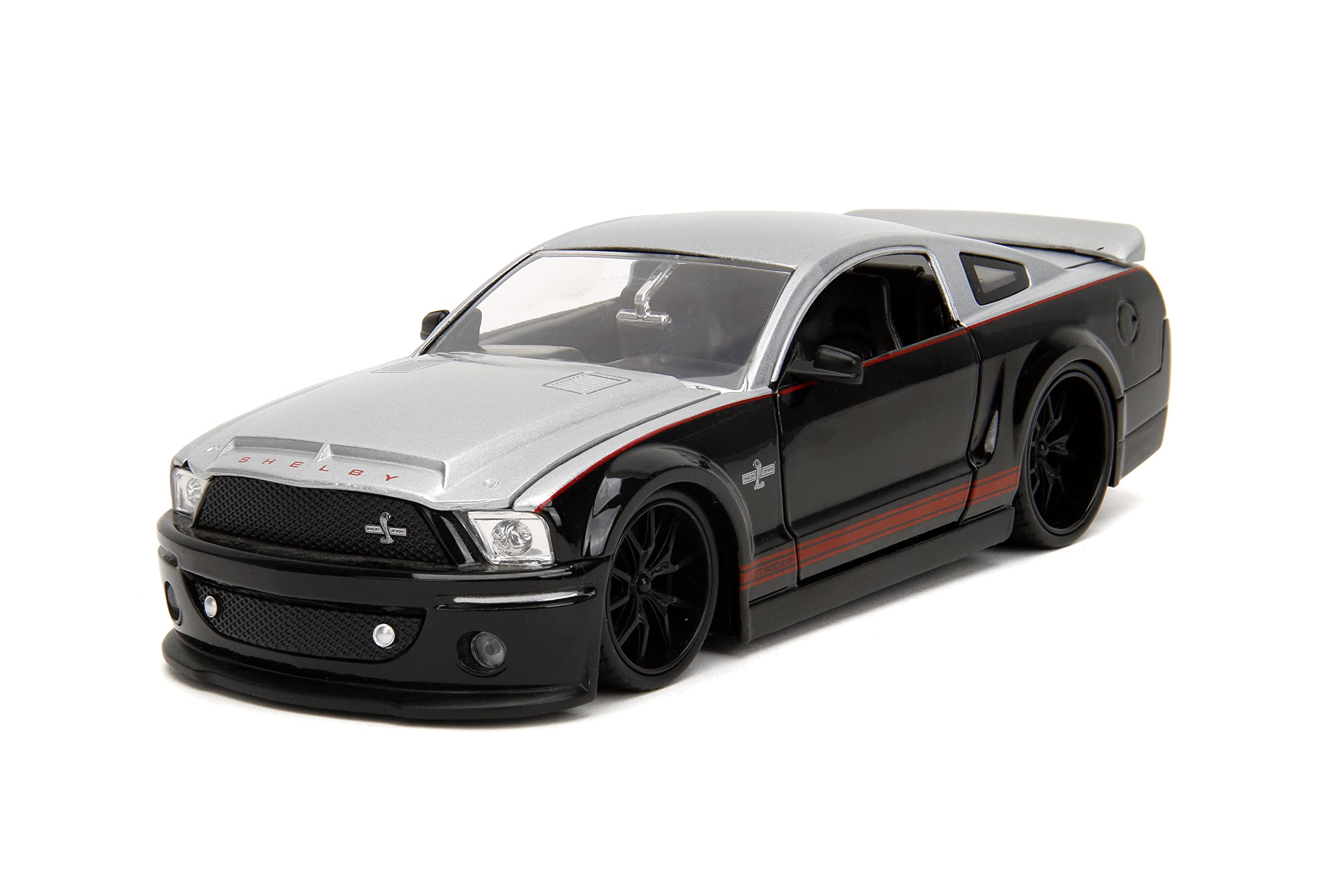 Amazon.com: Jada Big Time Muscle 1:24 2008 Ford Shelby GT-500KR