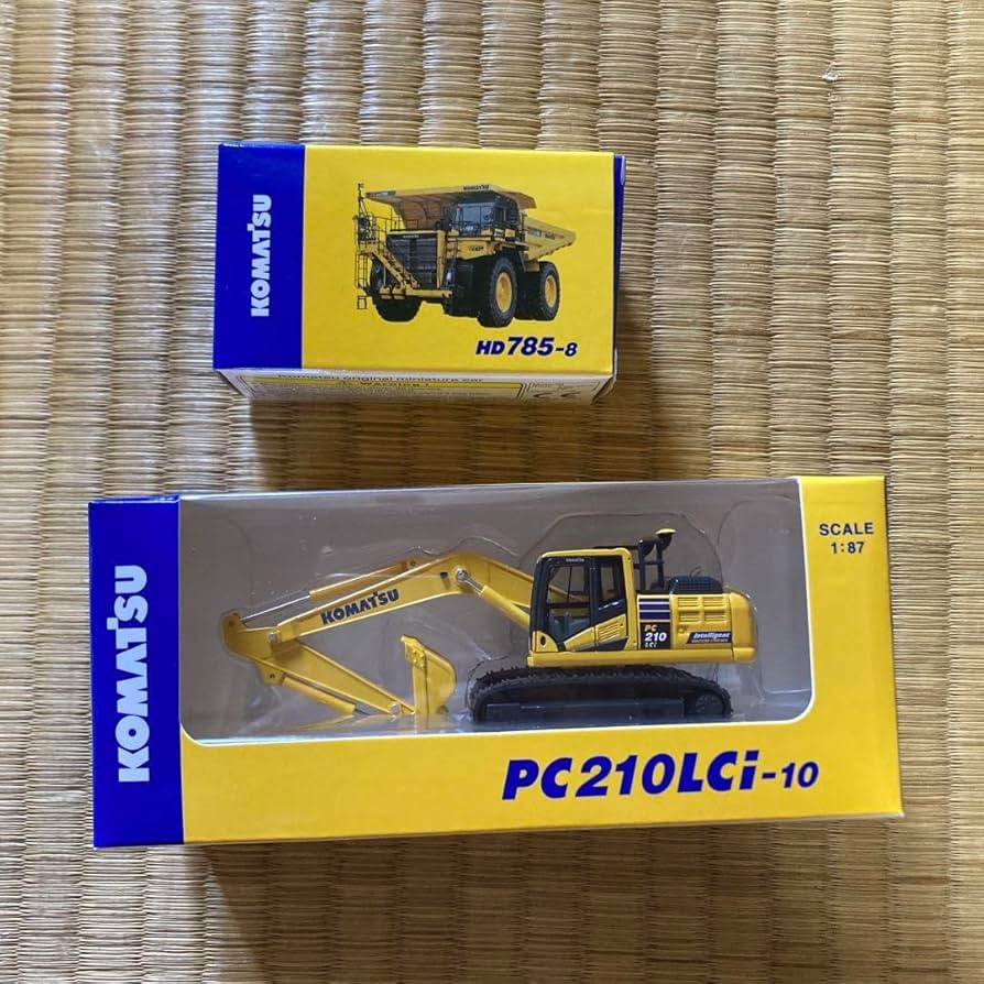 Amazon.co.jp: コマツミニカーセット : おもちゃ