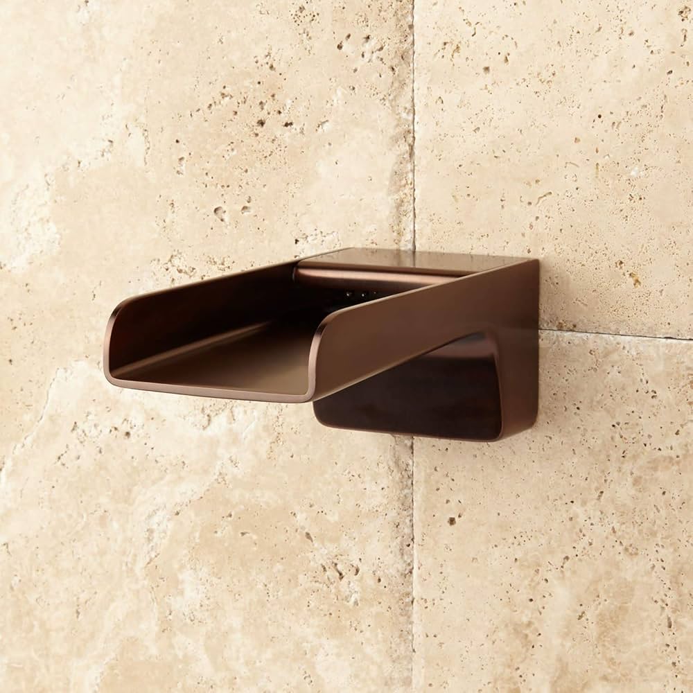 Amazon | Signature Hardware 416186 Jaxson 7-1/8インチ 浴槽注ぎ口