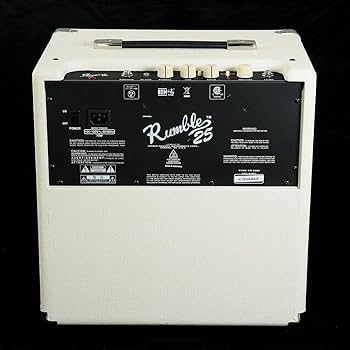Amazon | Fender Rumble 25 V3 Ivory (アイボリー) ベースアンプ