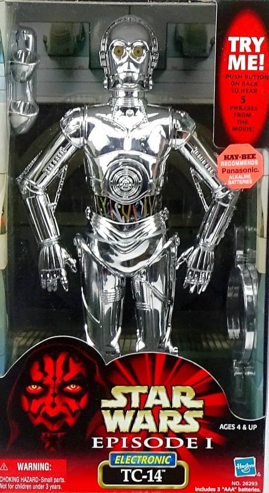 Amazon.com: Star Wars Episode 1 TC-14 Electronic 12 Inch Figure