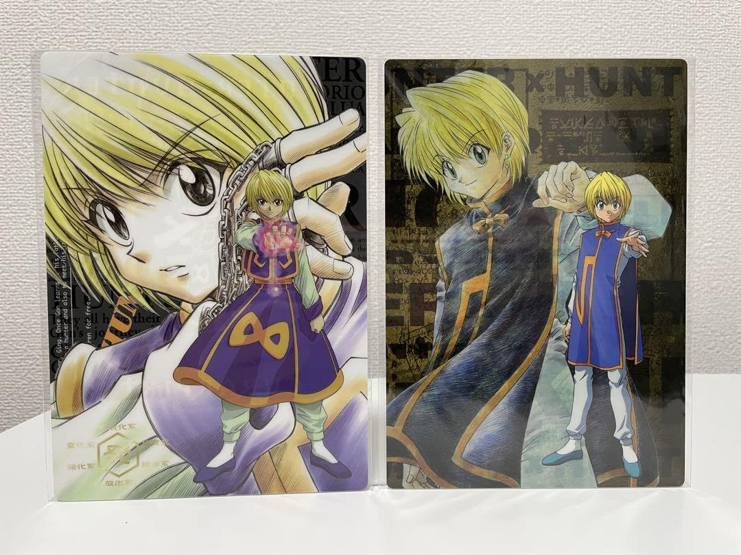 Amazon.co.jp: HUNTER×HUNTER クラピカ 下敷き 2種セット : 文房具