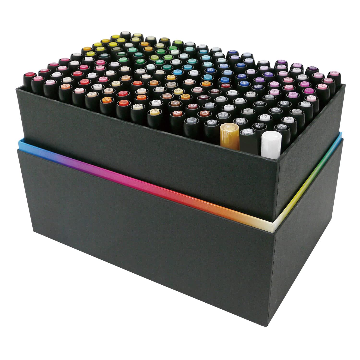 Amazon | マービー アルコールマーカー ルプルームパーマネント 168本