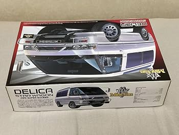 Amazon | アオシマ 1/24 三菱 デリカ スターワゴン 4WD スーパー