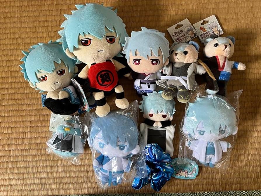 Amazon.co.jp: 銀魂 坂田銀時 ぬいぐるみ 10点以上 おまけ : おもちゃ