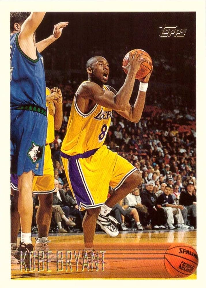 Amazon.com: 1996-97 Topps Basketball #138 Kobe Bryant Rookie Card