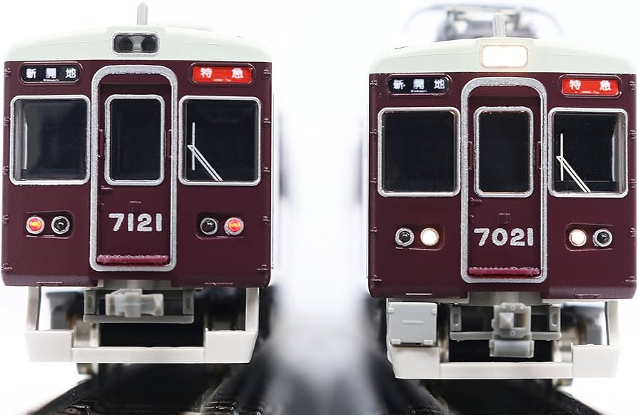 Amazon | グリーンマックス Nゲージ 阪急7000系 7021編成タイプ・小窓