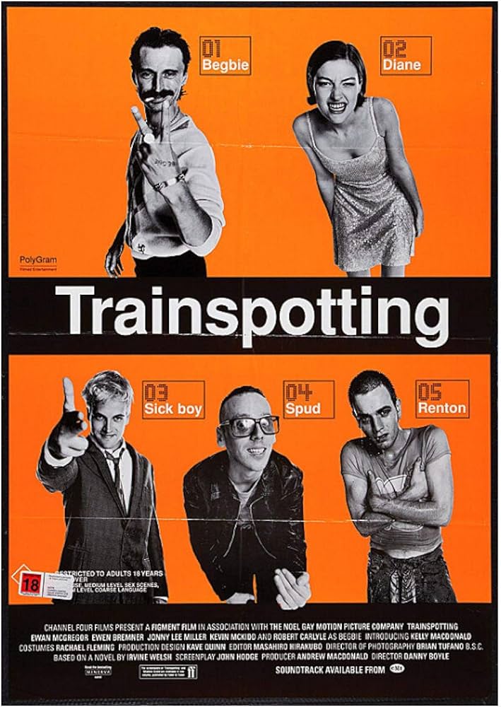 Amazon.co.jp: Dubdubd トレインスポッティングクラシック映画ポスター