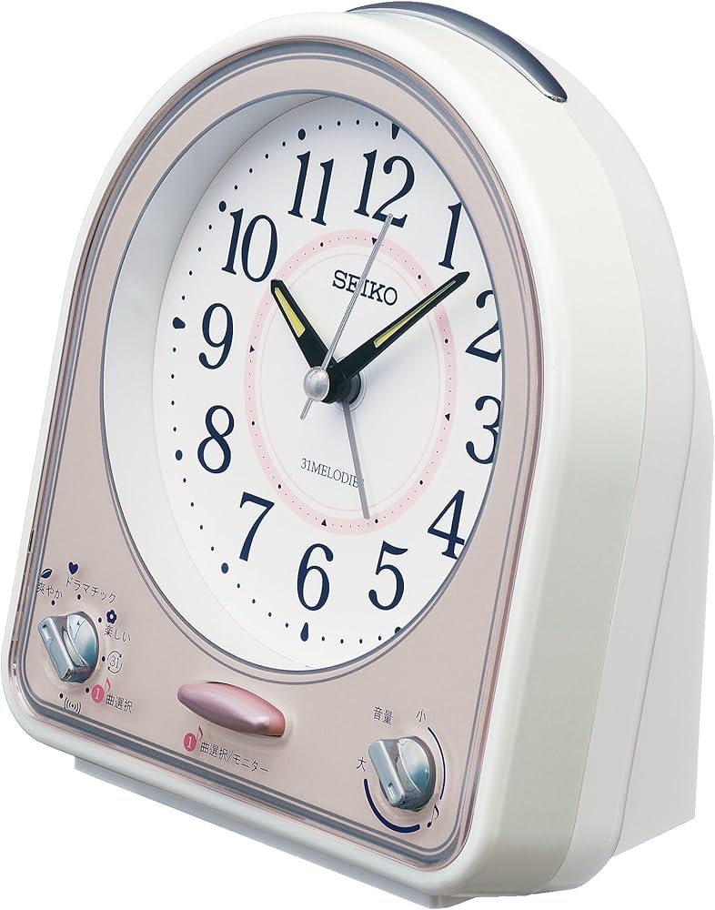 Amazon.co.jp: セイコークロック(Seiko Clock) 目覚まし時計 置き時計