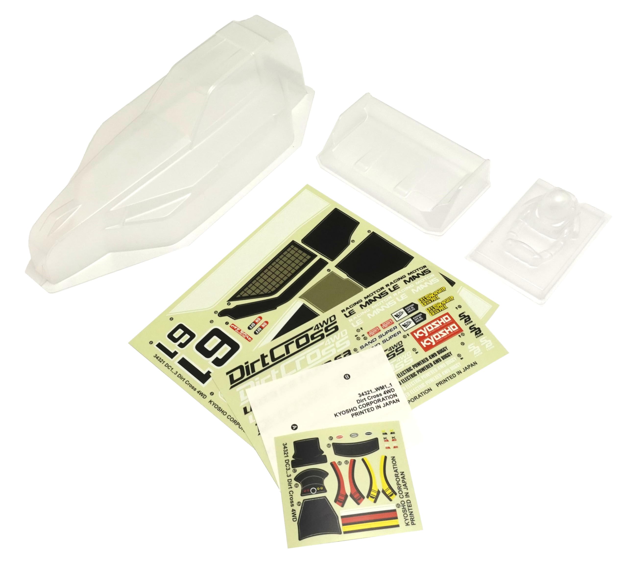 Amazon | 京商 LAZER SBダートクロス4WD ノンデコレーションボディ