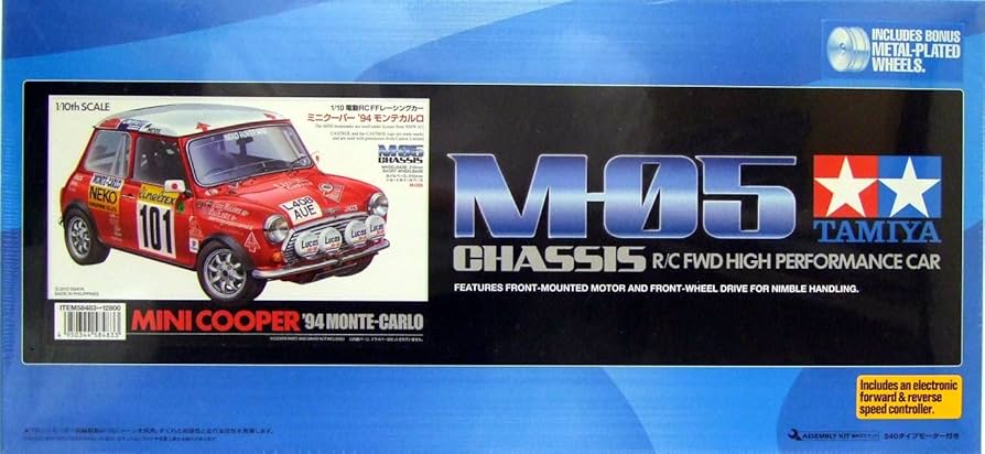 Amazon.co.jp: タミヤ 1/10 電動RCカーシリーズ No.483 ミニクーパー